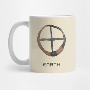 EARTH - WATERCOLOR SOLAR SYSTEM SYMBOL Mug